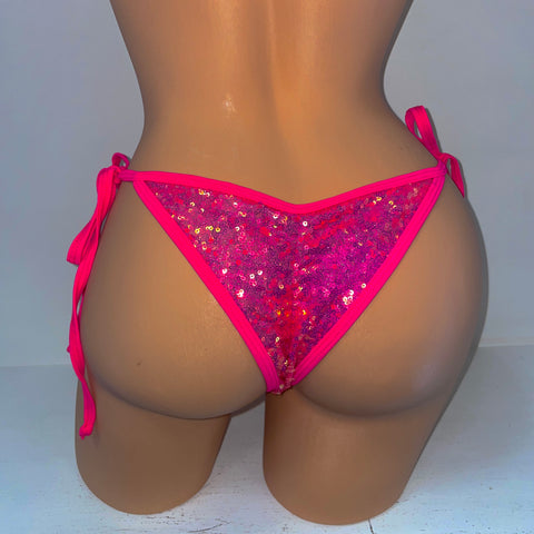 PINK SEQUINS CHEEKY BOTTOMS