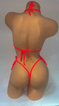 CORAL TWINKLE BIKINI 2PC SET