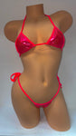 CORAL TWINKLE BIKINI 2PC SET
