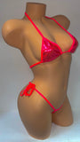 CORAL TWINKLE BIKINI 2PC SET
