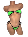 KISSABLE INFINITY TOP & TIE G STRING 2PC