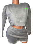 RHINO FULL CROP CREWNECK