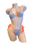 SPEARMINT RHINO NEON SIDE TIE BIKINI  SETS