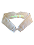 EXCLUSIVE RHINO CUT OFF CROP CREWNECK