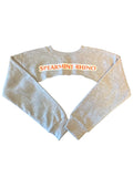 EXCLUSIVE RHINO CUT OFF CROP CREWNECK