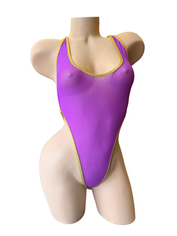 MAGENTA BAYWATCH ONE PIECE