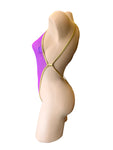 MAGENTA BAYWATCH ONE PIECE