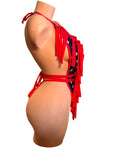 4TH OF JULY FRINGE WRAP ME UP SWIMWEAR