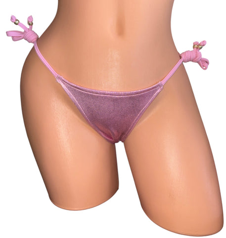 BABY PINK CLASSIC TWINKLE BEADED BOTTOMS