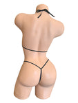 PURPLE VELVET 2 PC G STRING