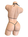 PURPLE VELVET 2 PC G STRING