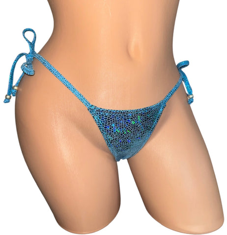 SPARKLE BEADED BIKINI BOTTOMS