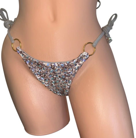 BAHAMA SLATE CONFETTI BIKINI BOTTOMS