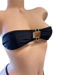 BLACK ALL4LOVE 4PC THONG SET