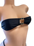 BLACK ALL4LOVE 4PC THONG SET