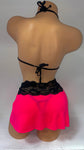 LATE NIGHT LACE 3PC TIE SKIRT SET