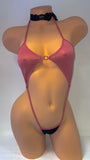 LOVELY ROSE DIAMOND THONG ONE PIECE