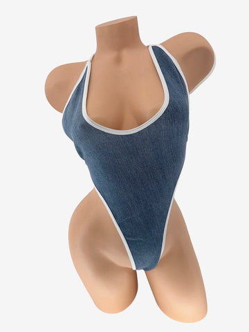 DENIM BAY WATCH X-BACK OP