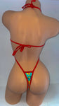 FIESTA DIAMOND THONG ONE PIECE