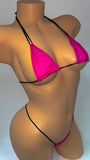 SEXY PRINT MICRO TOP&G STRING 2PC SET