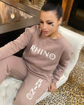 MOCHA SPEARMINT RHINO JOGGER SET