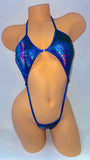 COLOR POP DIAMOND TOP&THONG ONE PIECE