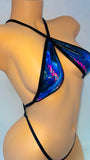 COLOR POP RAIN X-BACK ONE PIECE