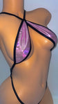 COLOR POP RAIN X-BACK ONE PIECE