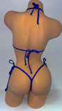 BERRY BLAST BIKINI TOP&TIE G STRING 2PC SET