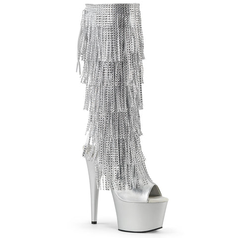 FRINGE KNEE HIGH BOOTS